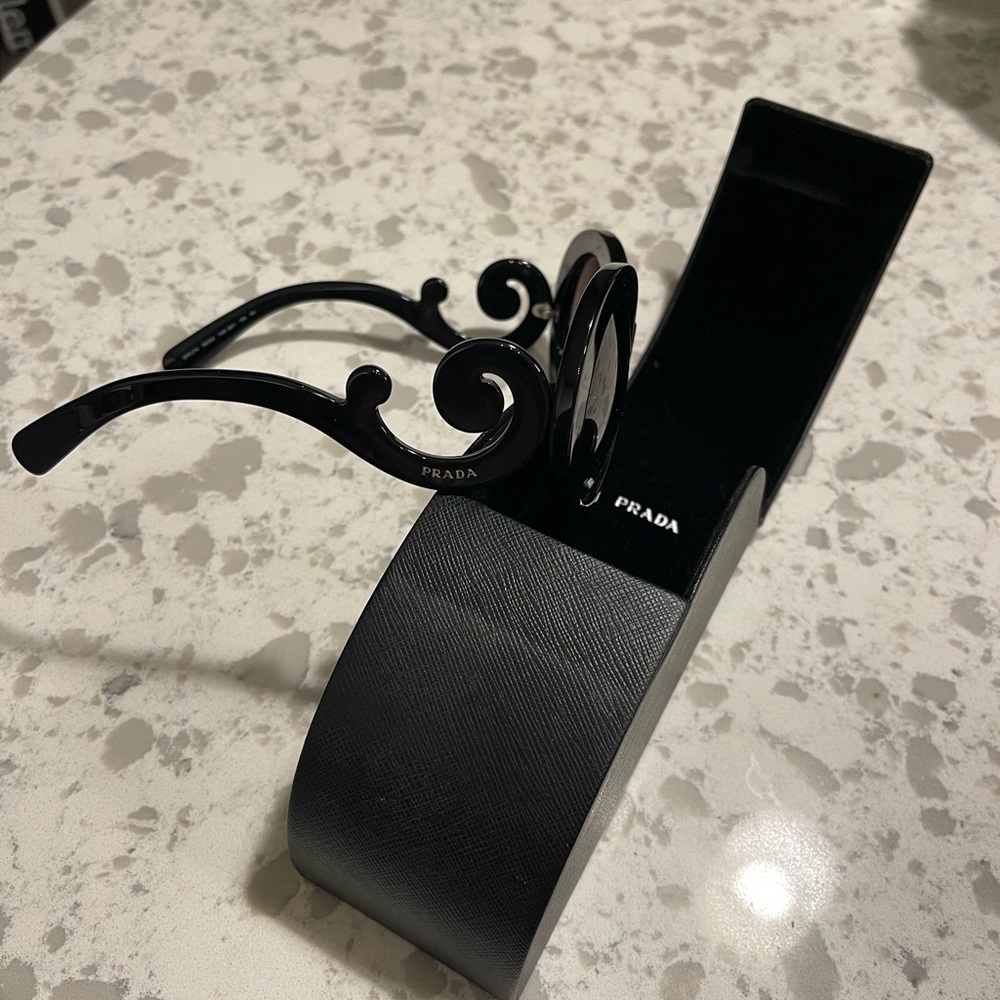 Prada Black Baroque Sunglasses